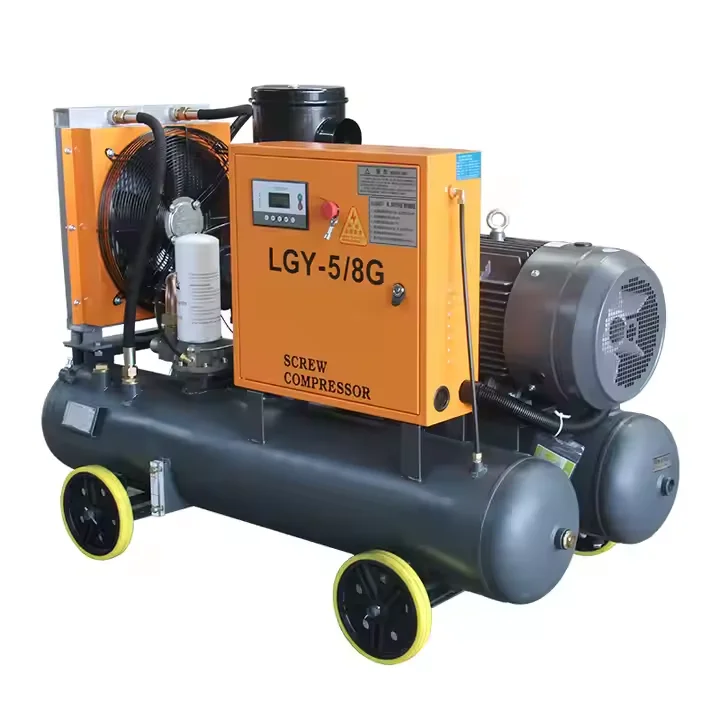 Compressor de parafuso LGY de alto desempenho |   Pressão portátil e 30MPa