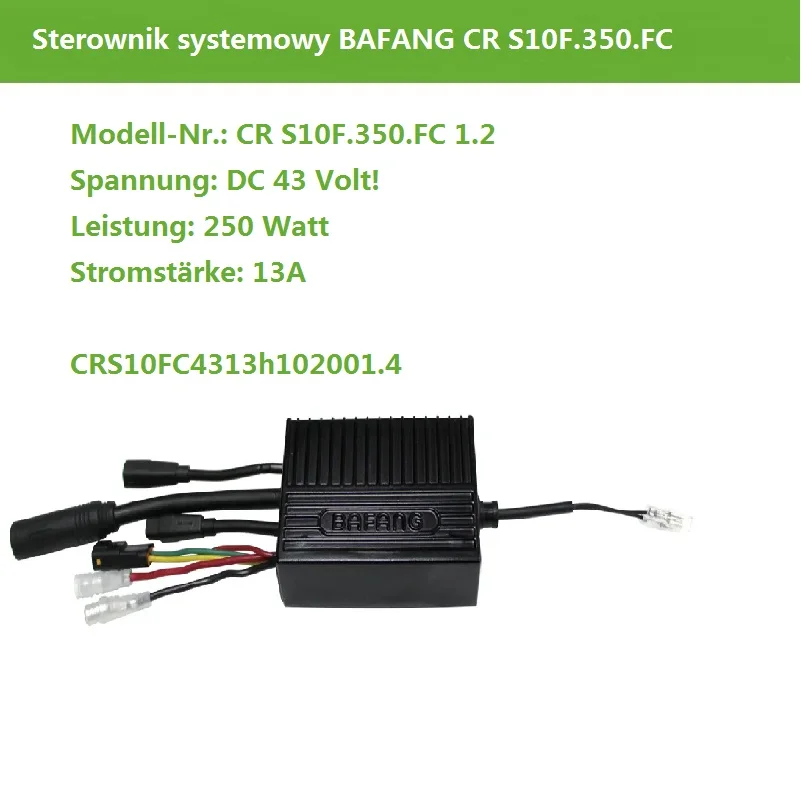 

Контроллер Bafang 43V – 13A – 250W для передних моторов H400 / H600