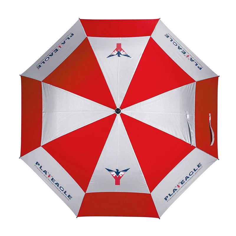 Playeagle Umbrella Golf Outdoor Double Layer Umbrella Waterproof Sunscreen UV Protection Sun And Rain Golf Auto Umbrella