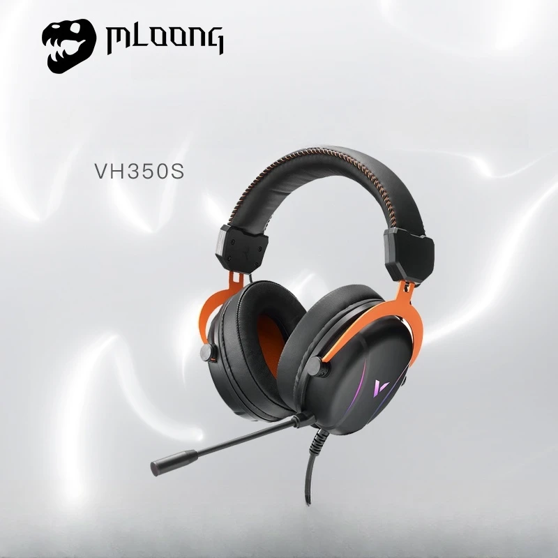 

Игровая компьютерная гарнитура Rapoo Vh310, монтируемая на голову, принесите пшеницу, семь точек, один аудиоканал, голосовое шумоподавление высокой четкости