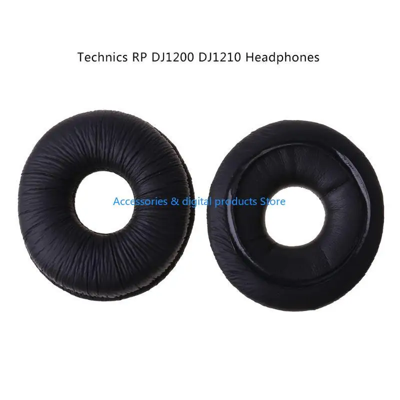 77JD Replacement Earpad Ear Pad Pads Cushion For Technics RP DJ1200 DJ1210 Headphones