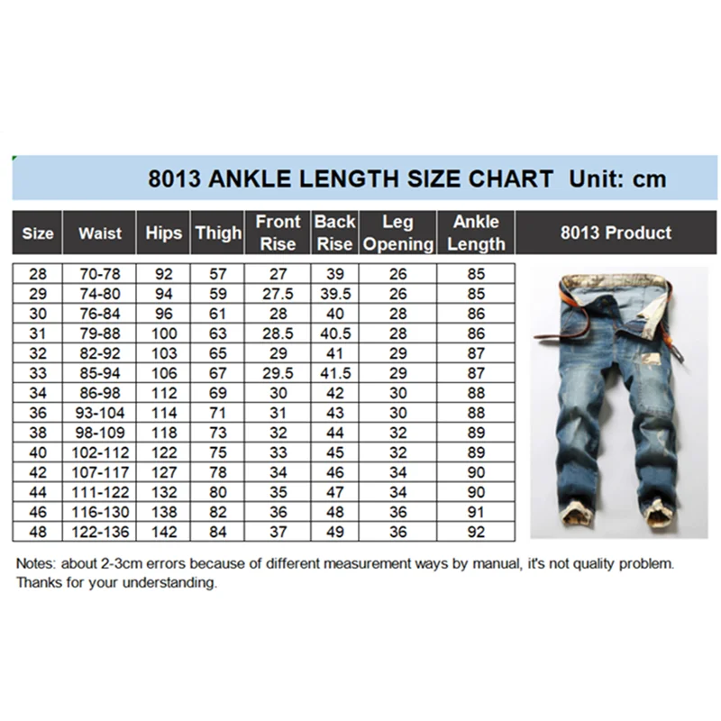 Quần Jeans Nam Xanh Denim Jean Đau Khổ Bé Trai Quần Jogger Hip Hop Hậu Cung Co Giãn Nam Thiếu Niên Quần Dài Size 42 44 46 48