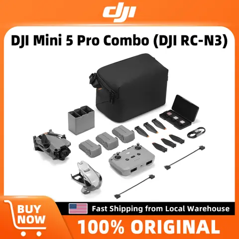 DJI Mini 5 Pro Fly More Combo (DJI RC-N3) Original Brand in Stock
