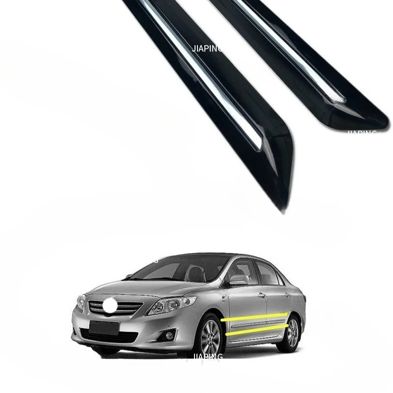 مناسبة لحامي de alféizar moldura lateral puerta carrocería coche para2005 2006 2007 2008 2009 2010 2011 2012 2013