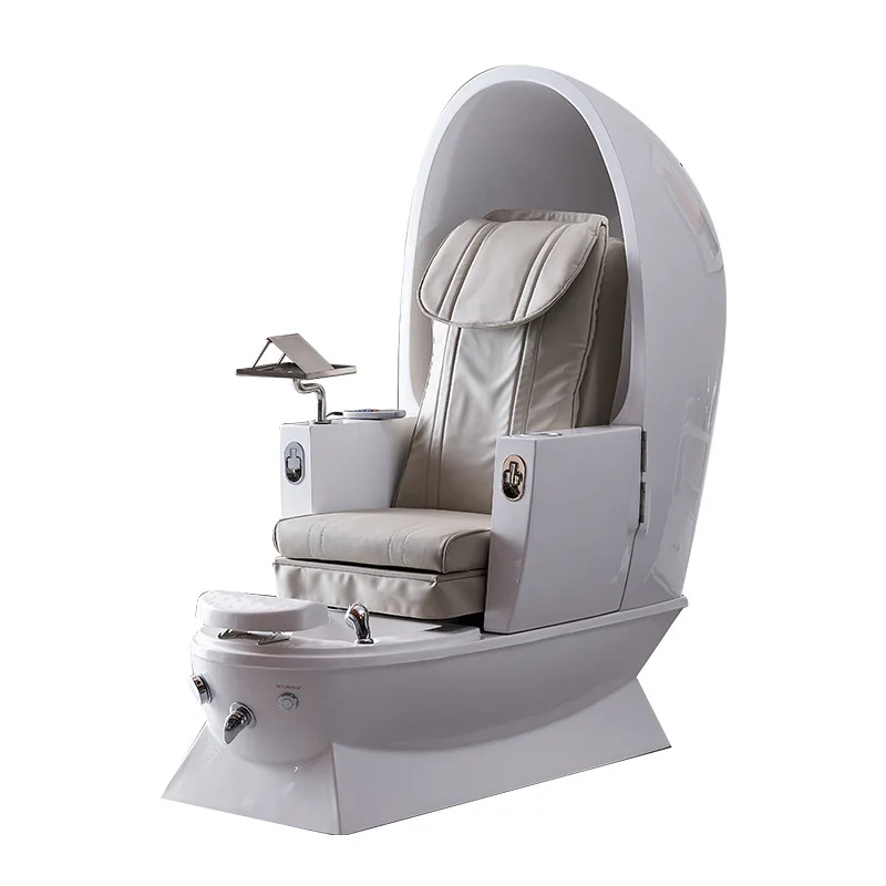 

Space capsule pedicure massage chair manicure foot bath sofa colorful foot bath surf backrest adjustment manicure chair