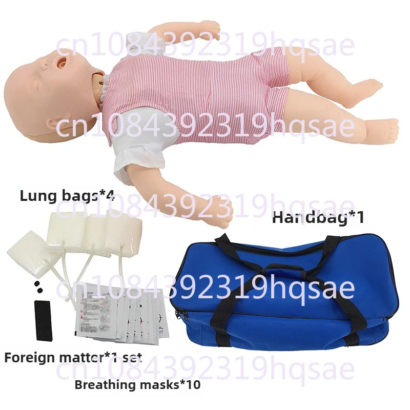 

2025 New KRC Medical Science CPR 150 Baby First Aid Training Doll Infant CPR and Airway Obstruction Training Manikin Model