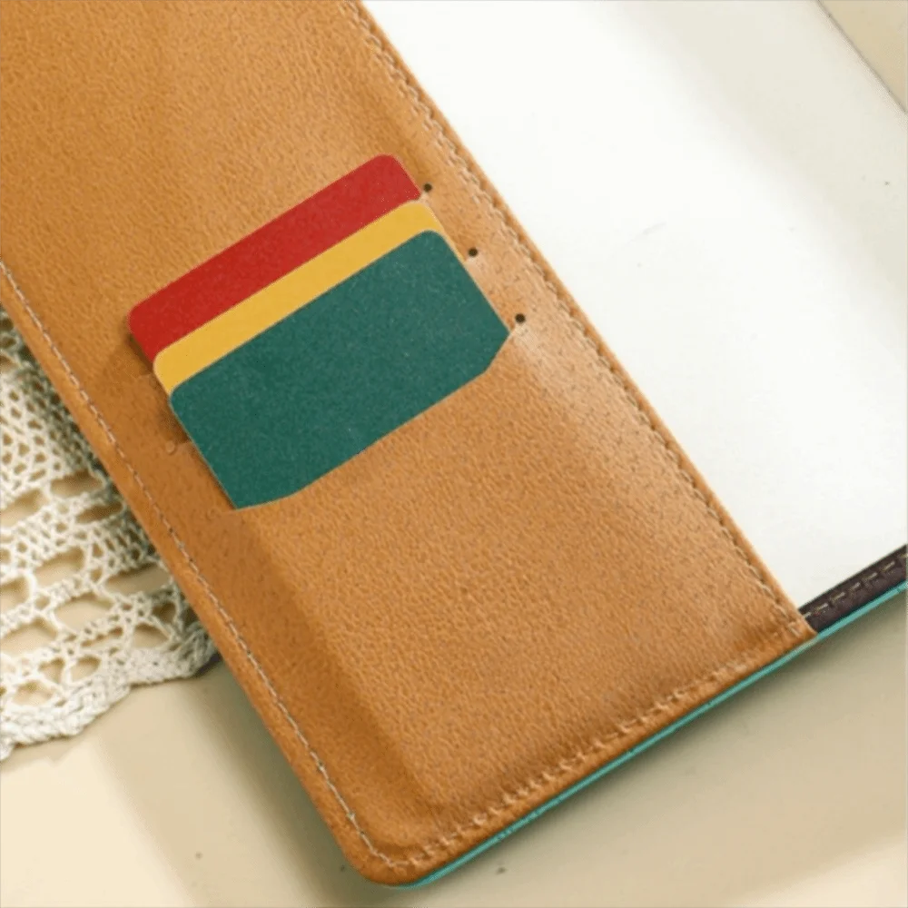 A5 Retro Password Book with Lock 200 Pages Thickened Embossed Student Notepad Protecting Secrets Waterproof Diary Notebook