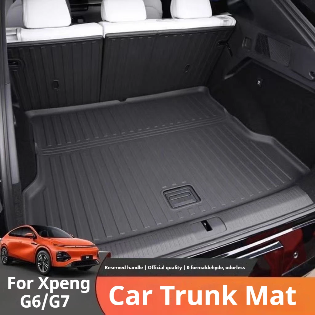 

For Xpeng G6 G7 2023-2026 Dedicated Car Rear Trunk Mat Anti Slip Waterproof Durable Trunk Lower Layer Backrest Cushion Pad