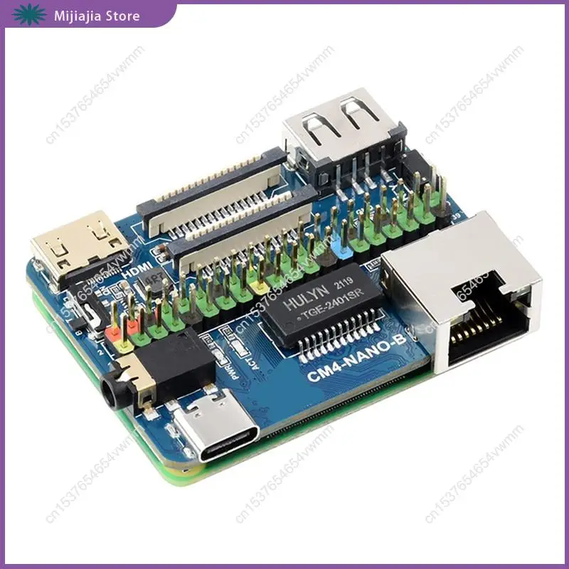 5V Mini CM4 Ethernet Carrier Board For Raspi RPI Raspberry Pi Compute Module Mini CM4 Ethernet Carrier Board SALES