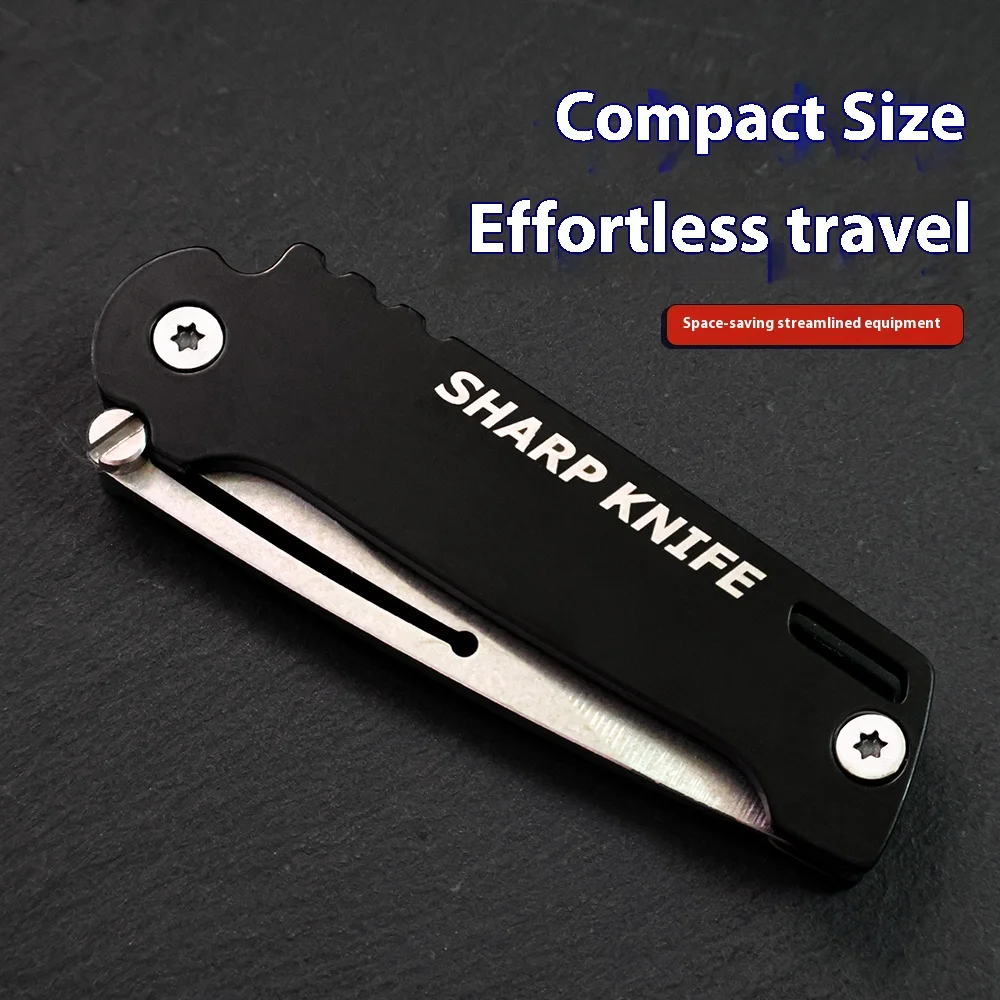 Portable Keychain Folding Utility Cutter Sharp Blade Pocket Opener Outdoor Camping Survival Package Cutting Tool