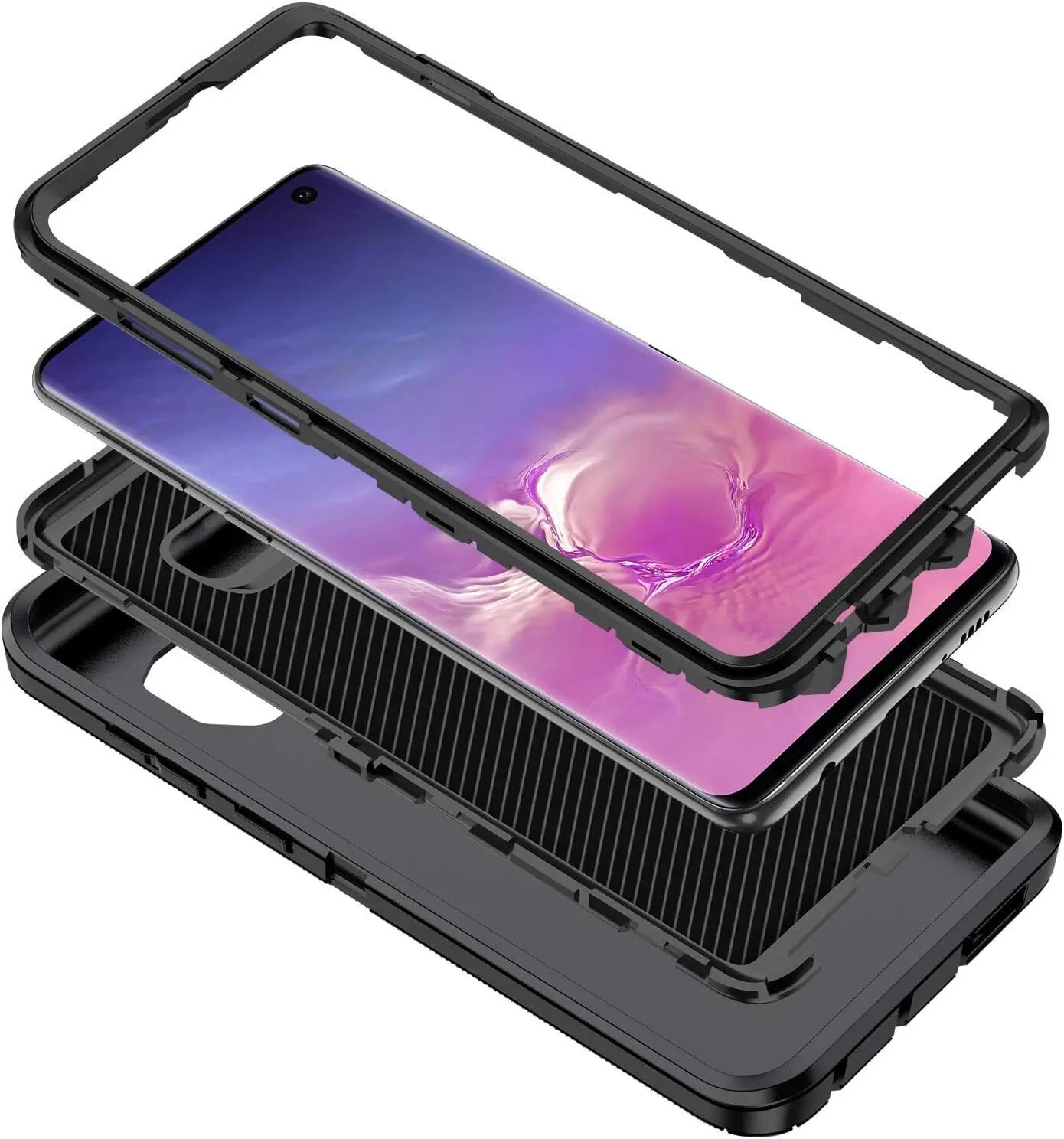 For Samsung Galaxy S9 S8 S10 Plus S10e Phone Case Shockproof Heavy Duty Armor Cover