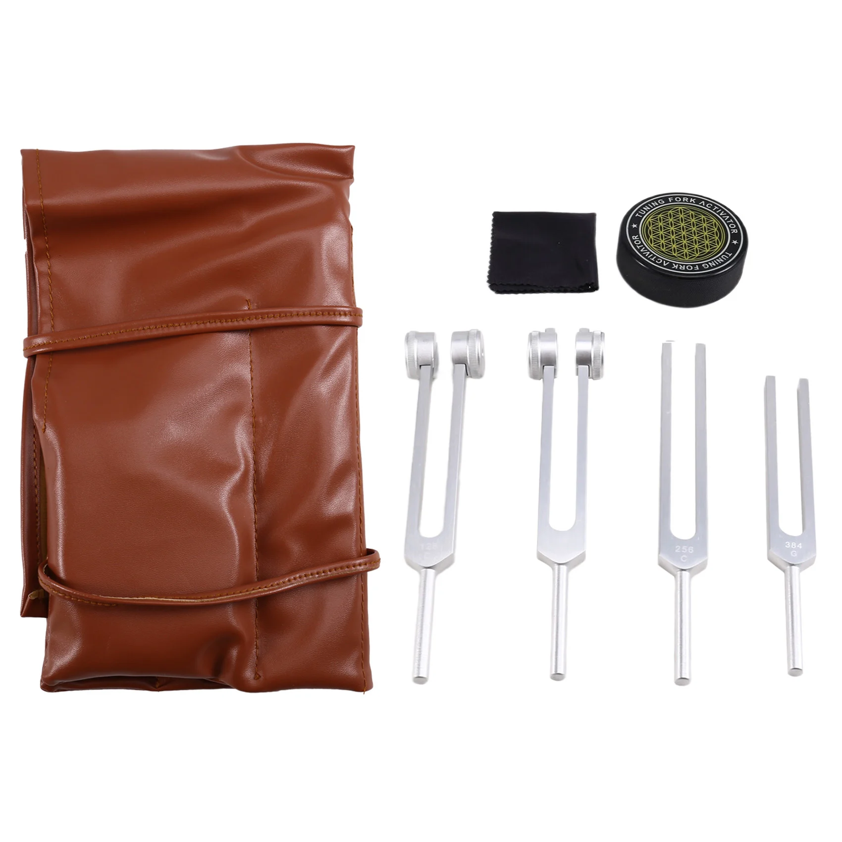 

A51Q-Chakra Tuning Forks 128Hz, 136.1Hz, 256Hz, 384Hz Forhealing,Sound Therapy,Keep Body
