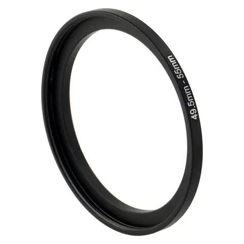 CozyShot 49.5-55 스텝 업 필터 링, 49.5mm x 0.5 수-55mm x 0.75 암 렌즈 어댑터 Best5