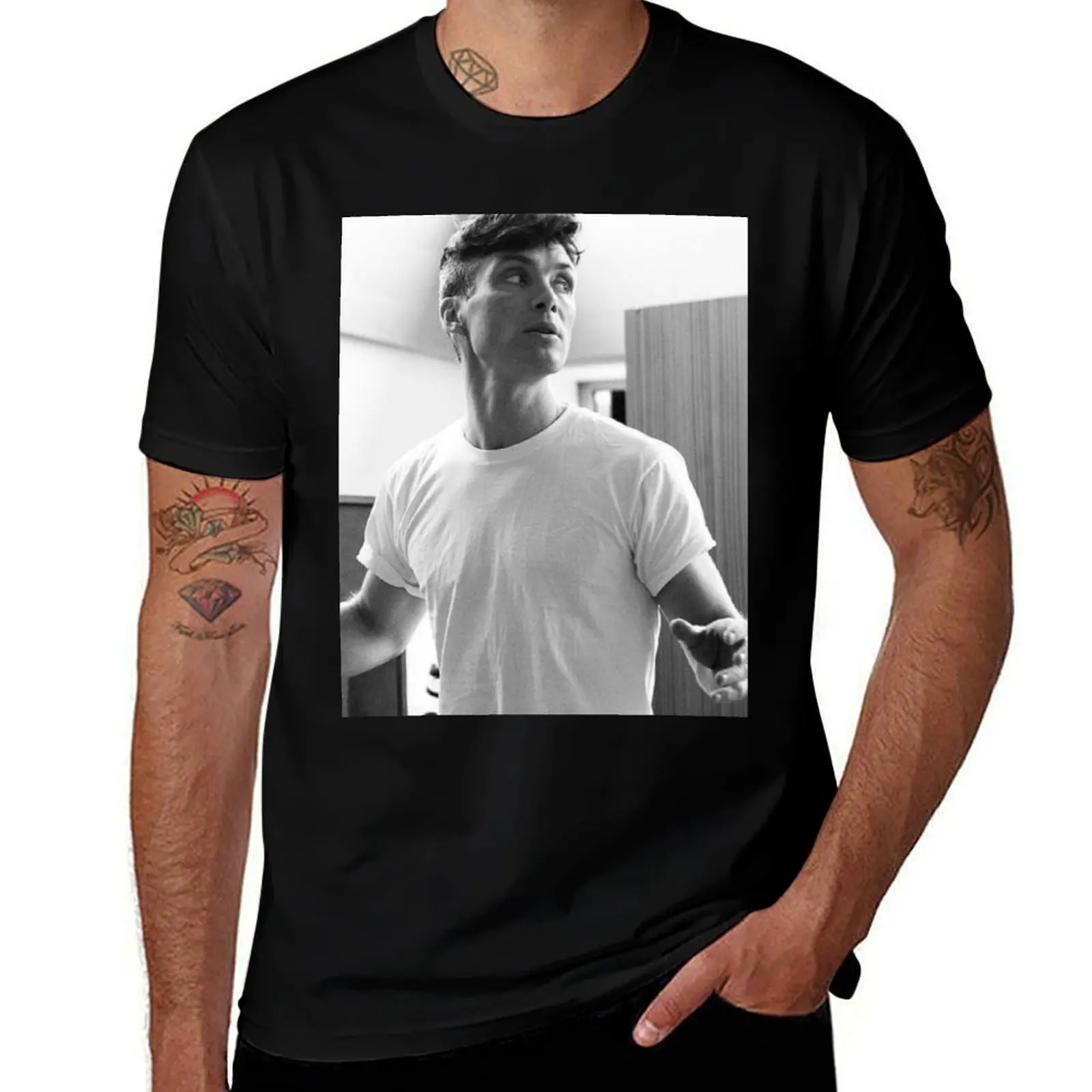 

Cillian Murphy T-Shirt Cool Feeling Summer Tee Shirt
