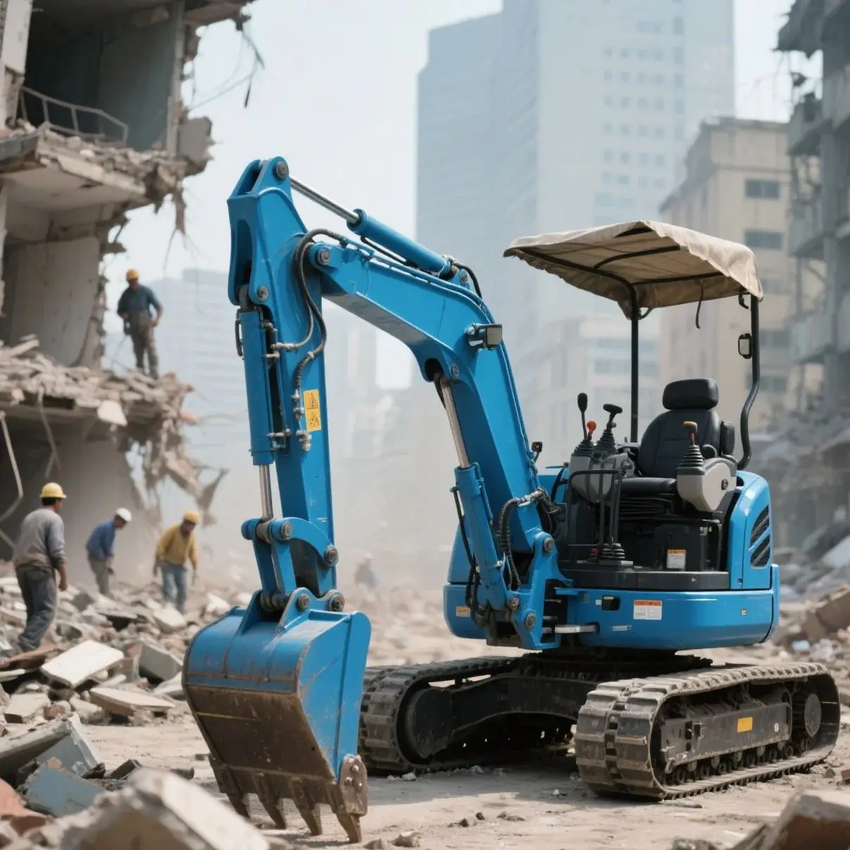 

New custom mini excavator with adjustable side swing arm factory manufactured for sale mechanical equipment for sale