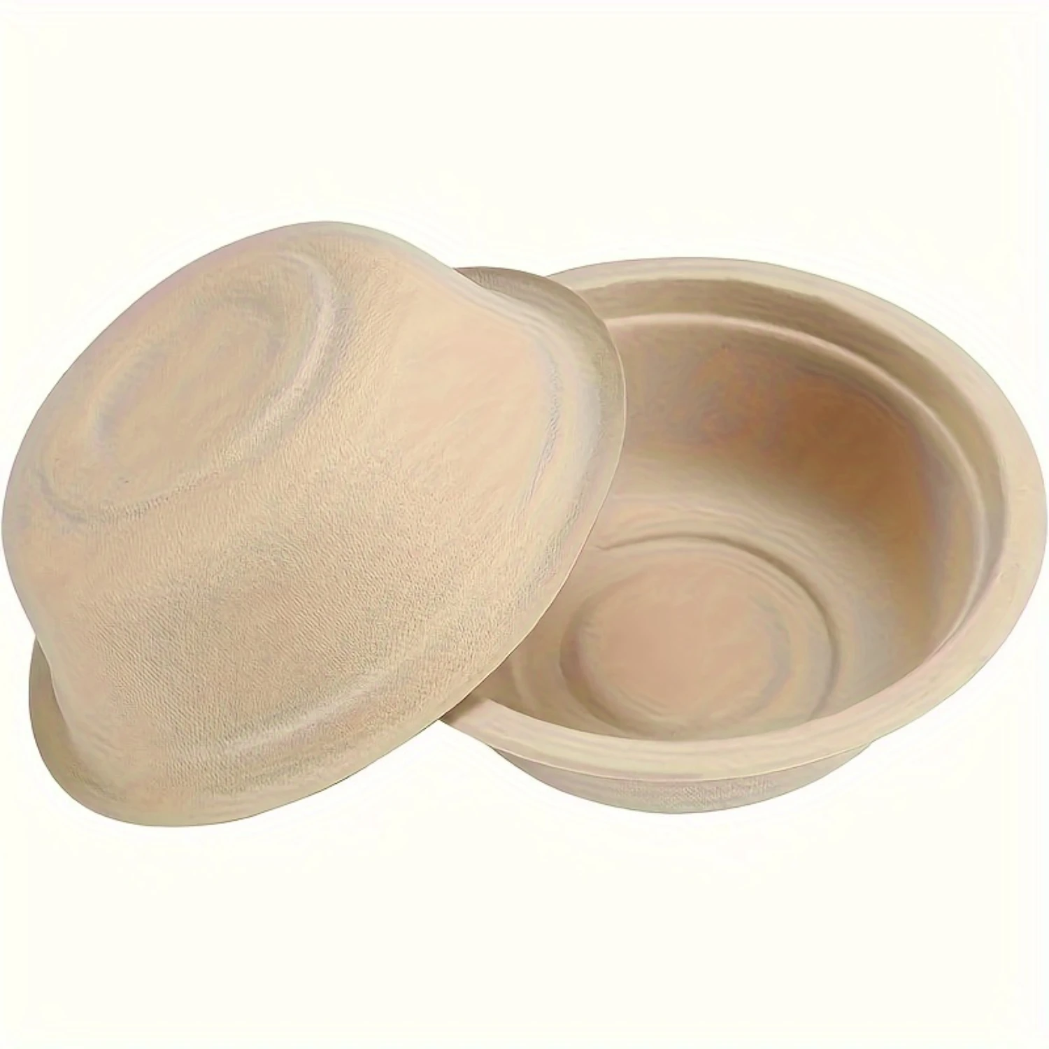 50/100 قطعة، أوعية ورقية قابلة للتحلل 16.91 أونصة أوعية سلطة فواكه للنزهات للاستعمال مرة واحدة، ديكور الحفلات، مستلزمات الحفلات، ديكور العطلات، العطلات