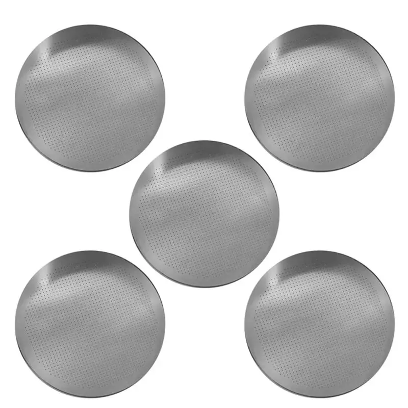 5 Pack Reusable Coffee Filter Screen Contact Shower Screen Filter Mesh For 62MM Espresso Machine