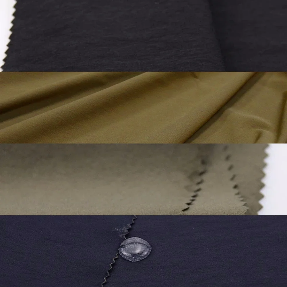 

Nylon Four-sided Stretch Fabric Black RG Coyote Brown Navy Blue Elastic Flexible Cloth Tear Resistant Tactical Vest Clothes DIY