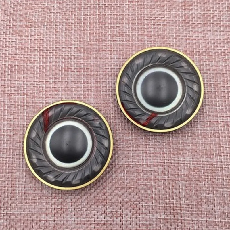 1.5 polegada de alta fidelidade fone de ouvido alto-falante unidade 40mm sobre a orelha fone de ouvido motorista peças reparo 28ohm para bluetooth fone de ouvido diy som bom 2pcs