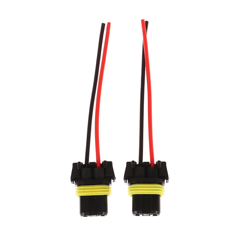

2Pcs 9005 9006 Socket Wire HB3 HB4 Adapter Connector for Headlight Fog Lamp Car Accessories