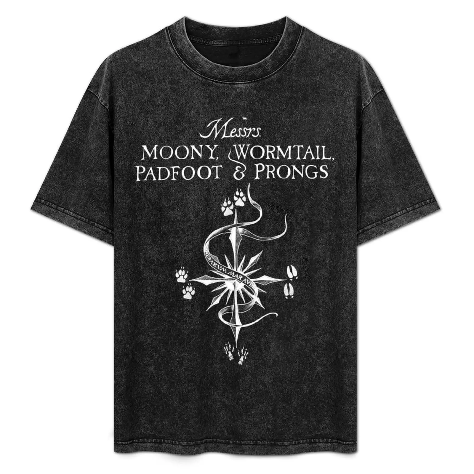 

Marauders (High Resolution in White) T-Shirt All Match Print Short Sleeve Top
