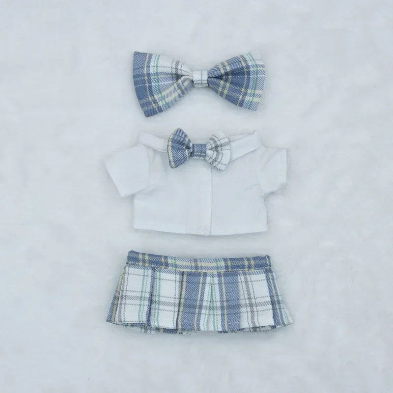 Style Doll Clothes for 10/15/20cm Idol Doll Outfit Accessories College skirt Dress for Super Star Dolls Toys Collection Gift