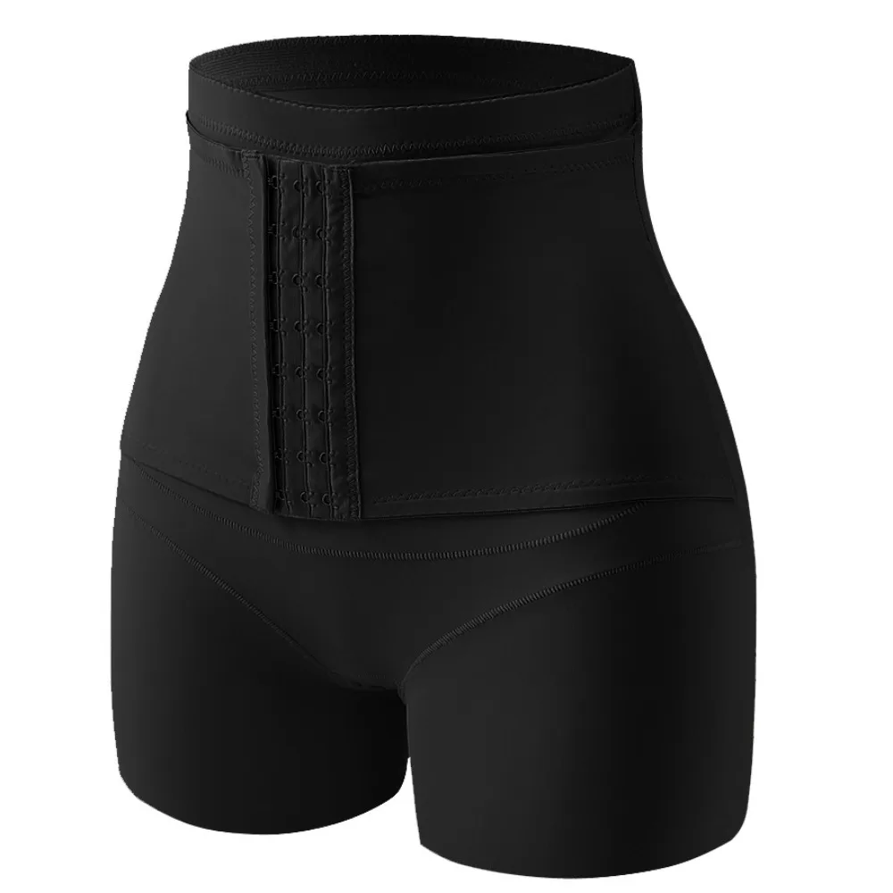 

High Waist Postpartum Body Shapers Shapewear Tummy Control Slimming Buckle Shapers Belly Contracting Underpants