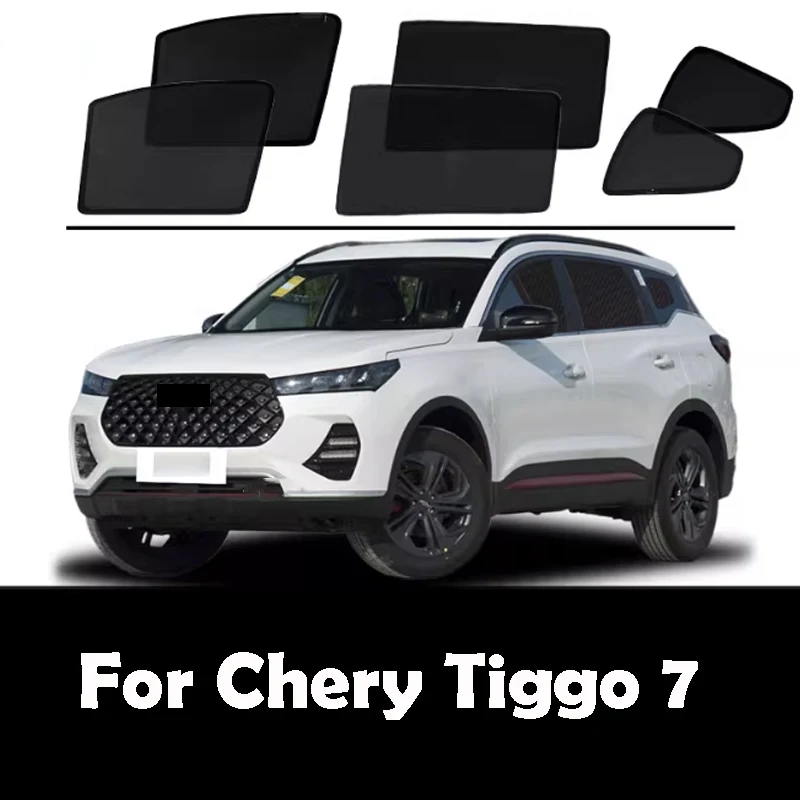 

Для Chery Tiggo 7 2020-2024 автомобильный солнцезащитный козырек на окно, переднее лобовое стекло, заднее окно, автомобильные аксессуары