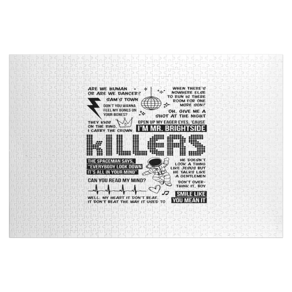 

The killers Jigsaw Puzzle Jigsaw For Kids Customizable Child Gift Personalized Gift Married Baby Toy Puzzle