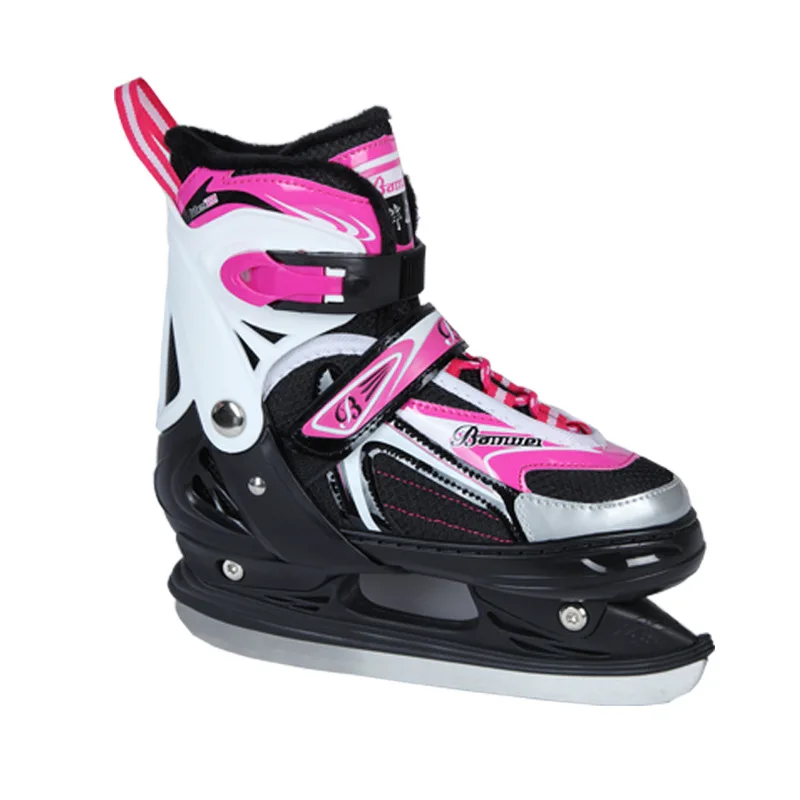 Crianças Sapatos de Patinação no Gelo Criança Inline Roller Skate Shoes Inverno Sneakers Iniciante Menino E Menina Quente Ao Ar Livre Indoor Sport Shoes