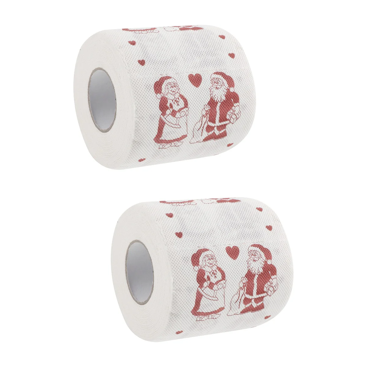 2 Rolls Bulk Paper Towels Christmas Creative Toilet Bathroom Supplies Accessory Decorate Tissue Xmas