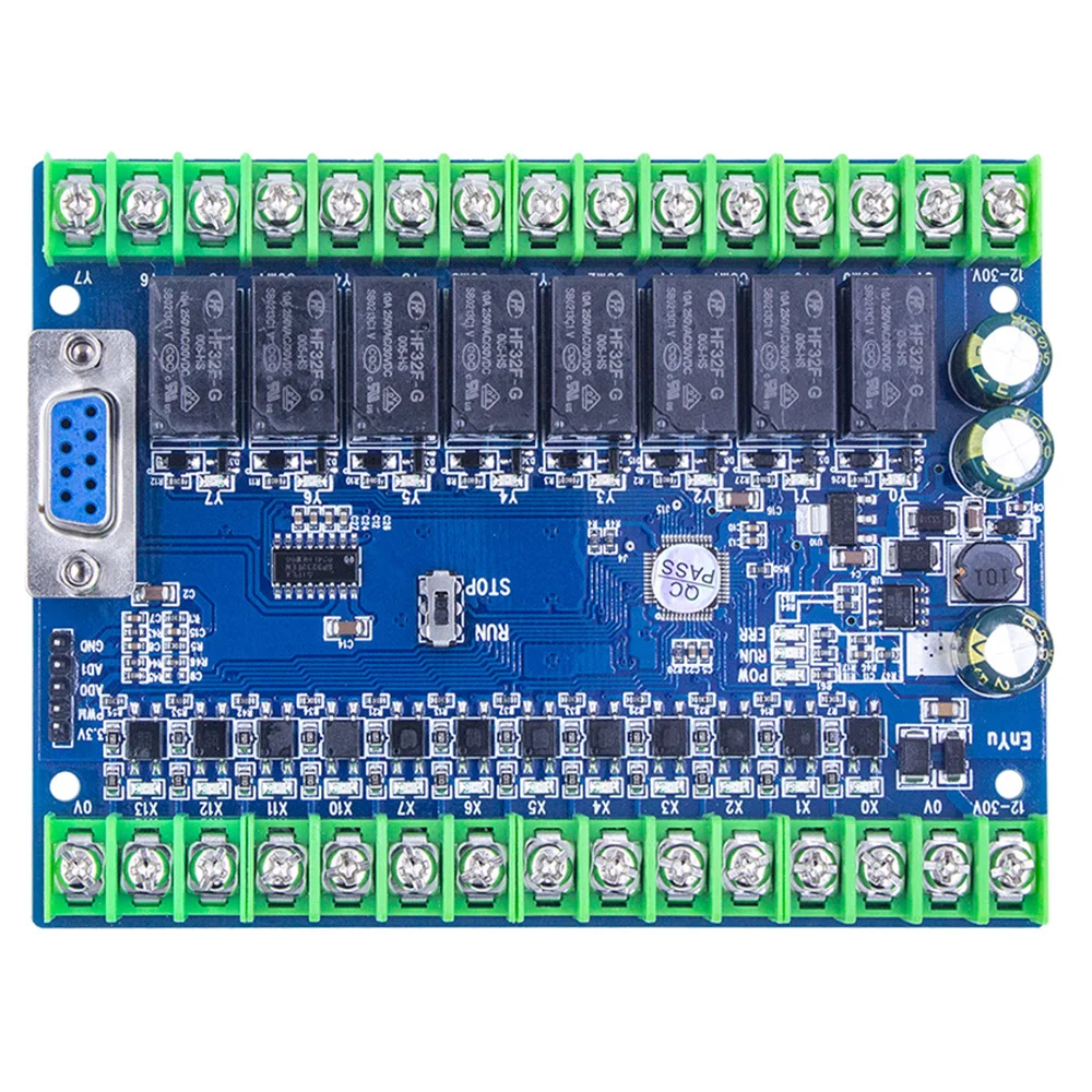 FX2N-20MR FX2N-10MR Programmable Logic SEEKU PLC Industrial Control Board 12 In 8 out 6 in 4 out Relay Output 24V 5A