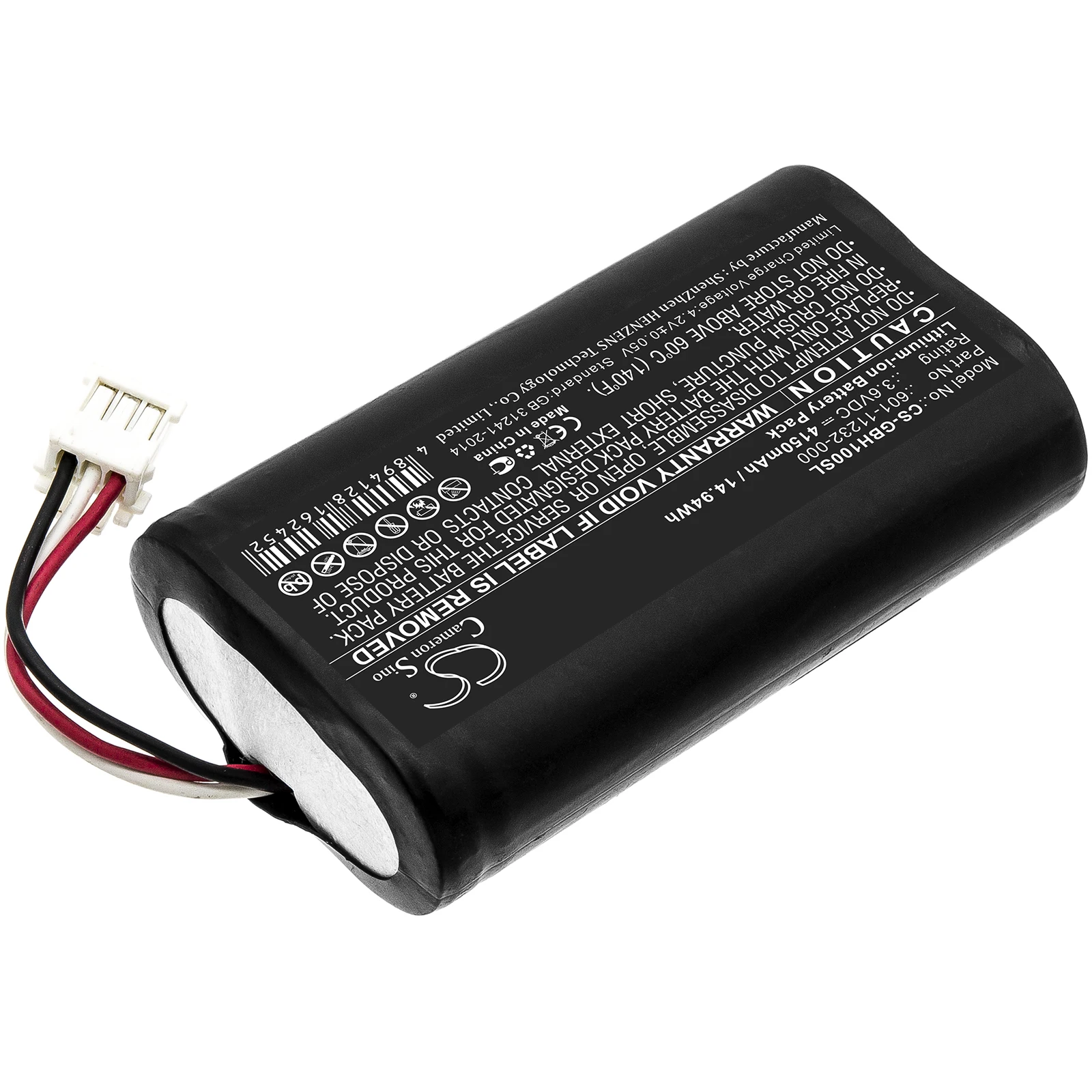 CameronSino Remote Controller 4150mAh/14.94Wh Battery 601-11232-000 RQCTL-001 for Gopro Karma Remote Control KWBH1