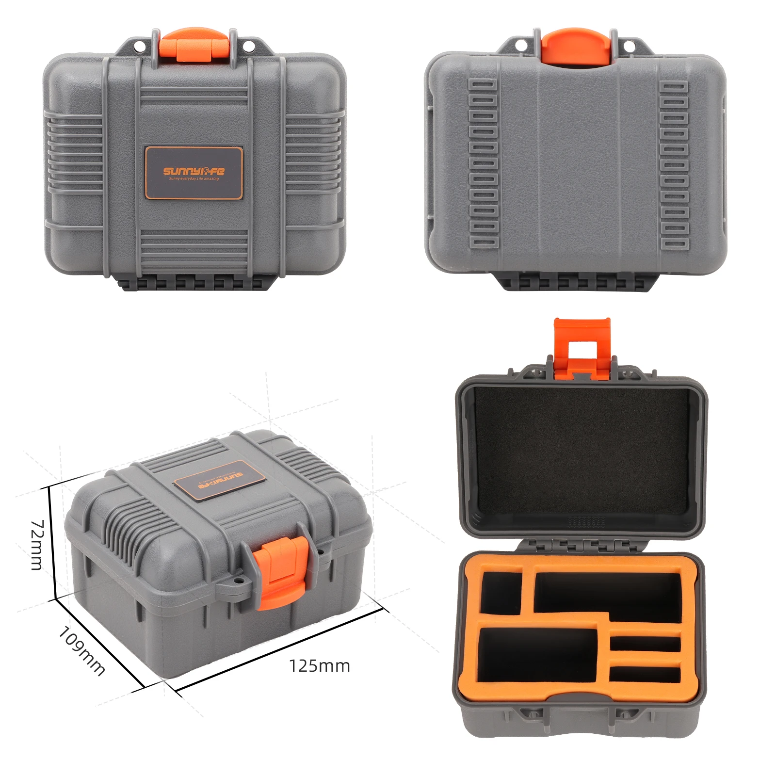 

Mini Storage Case for DJI OSMO Action 6 Safety Shock-absorbing Protective Case Hard Storage Bag