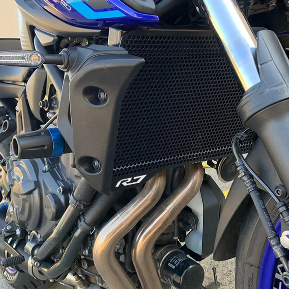 ラジエーターグリルガード,ウォータータンクガード,モーターサイクルアクセサリー,ヤマハr7,YZF-R7,yzfr7,yzf r7,2021, 2022, 2023, 2024