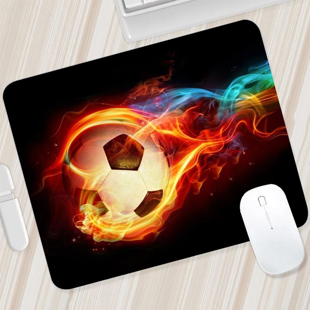 Soccer Football Small Mouse Pad Gaming Mousepad PC Gamer Mouse Mat XXL Computer Office Pad Keyboard Mat Desk Pad Laptop Mausepad