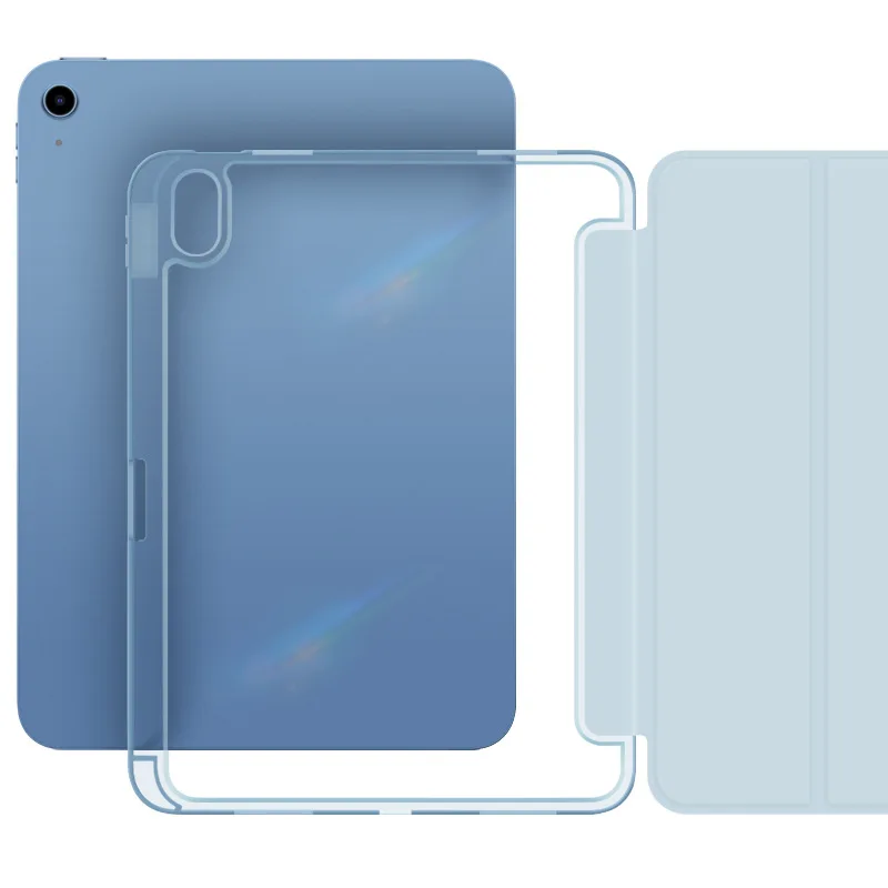 

Прозрачный жесткий чехол для планшета iPad Air 2024 3 4 5 6 7 8 9 10 Generation Pro 2024 2025 9.7 10.9 10.2 11 12.9 13-дюймовый чехол-подставка