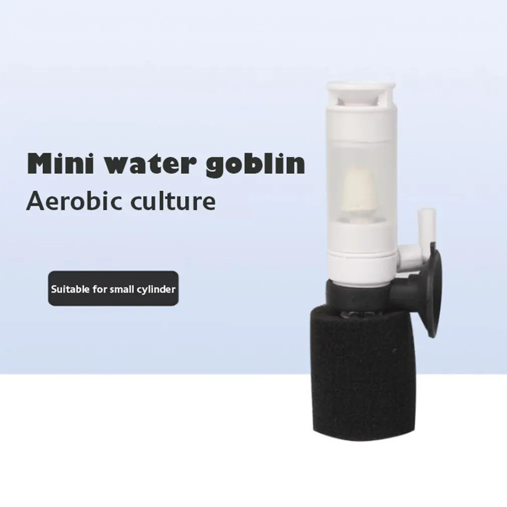 Aquarium Filter Practical Fish Tank Built-in Pressurized Oxygen Pump Biochemical Sponge Small Fish Tank Mini Multi-layer Filter