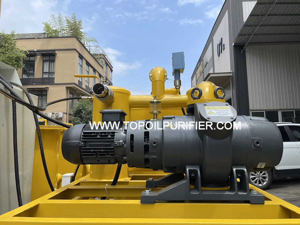 Vakuumtransformator, Öl- und Wasserabscheider mit doppelter Vakuumstufe ZYD-50