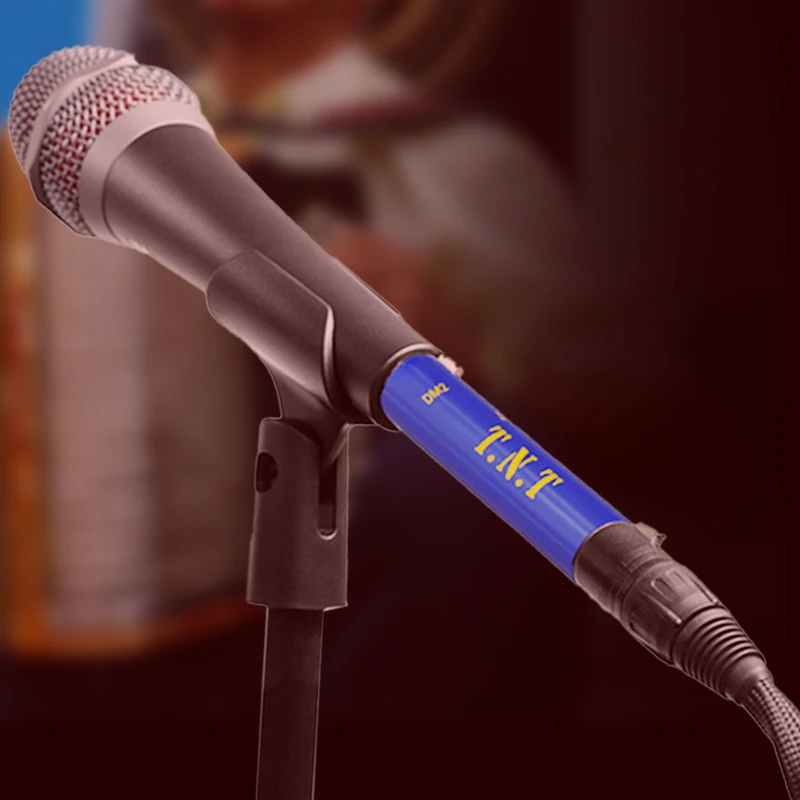 DM2 Dynamic microphone amplifier stage microphone front speaker low noise floor gain powerful recording voice playback