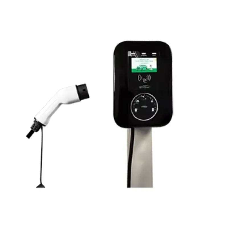 2026 Manufacturer's Waterproof 11kw TYPE1/TYPE2/GBT AC Wallbox Wall-mounted EV Charging Station 16a/32a DC Output for Tesla 5m