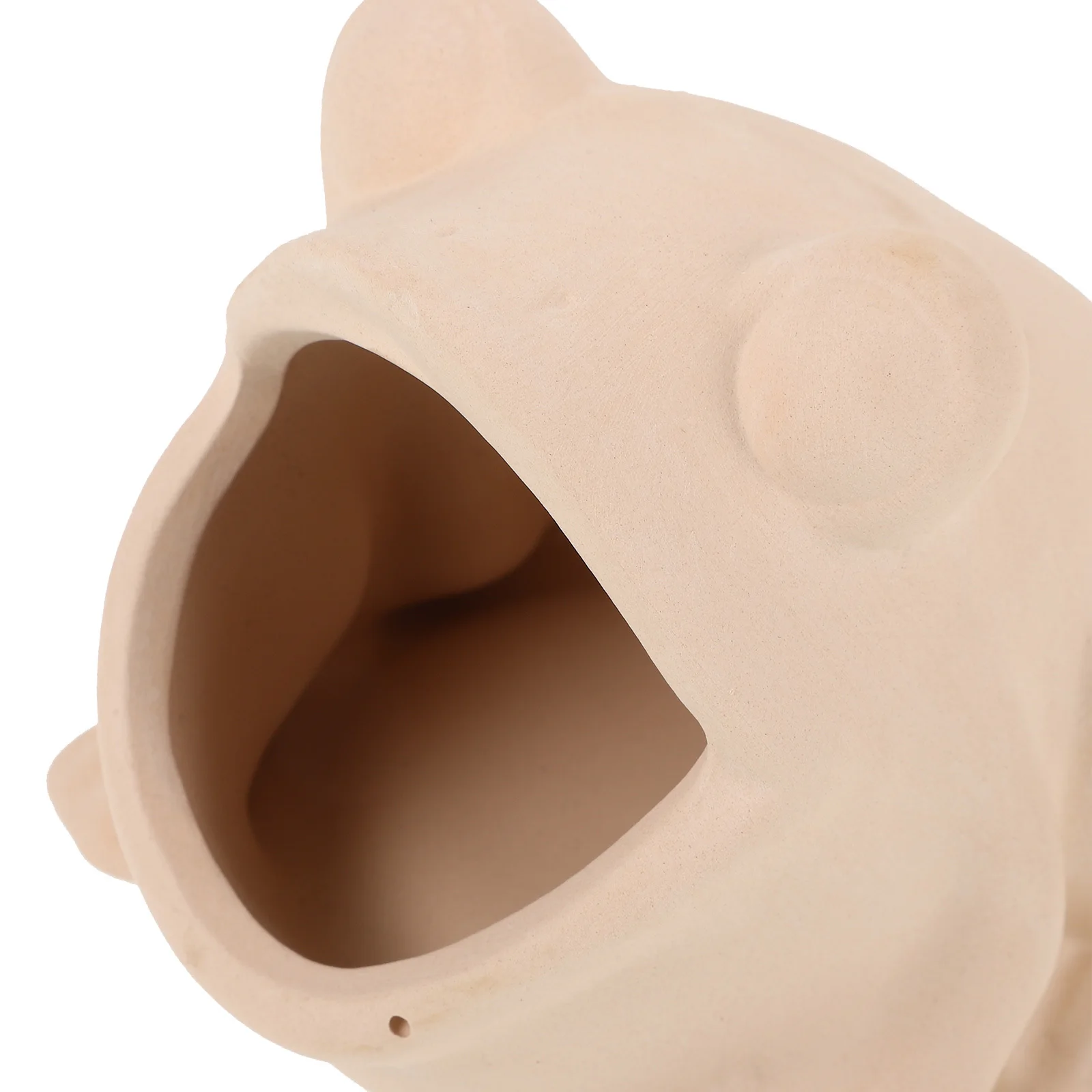 

Fish Tank Cave Ceramic Frog Shaped Shrimp Shelter Aquarium Decorative Hideout Underwater Ornament Fish Tank Cave