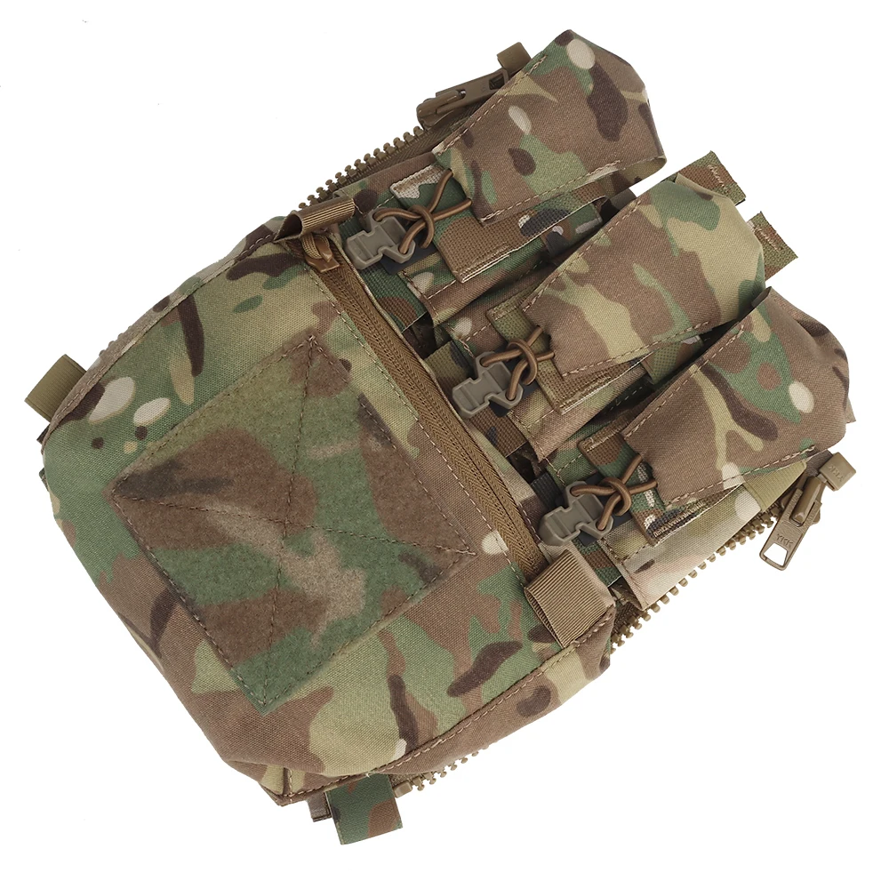 Assault Adapt Banger Back Panel Zip On Rear Pack Kamizelka taktyczna FCPC V5 Plate Carrier Akcesoria Torba GP Pouch Multitools Pocket