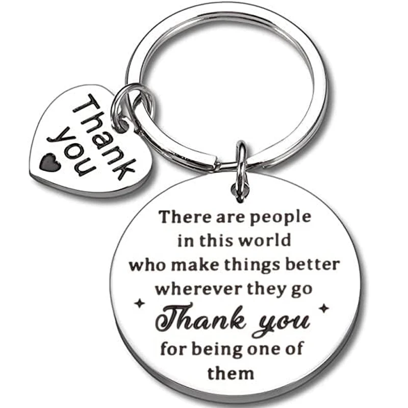 Coworker Keychain Office Gifts,Thank You Gifts for Teacher Nurse, Employee Appreciation Gifts, Goodbye Going Away Farewell Gifts