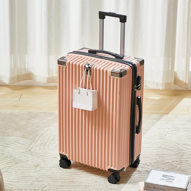 Modern Carry on Trolley CaseCustom Large 20/22/24/26/28 Inch PC ABS Luggage with Combination Lock Wholesale Prices Suitcase image 3