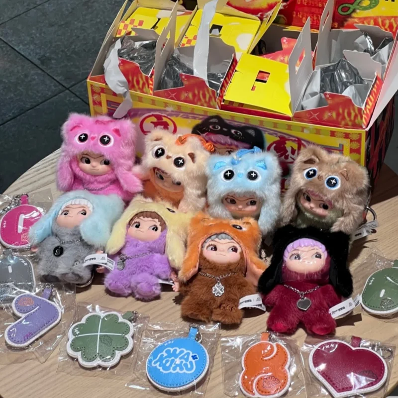 100% genuino Letsvan Wakuku en un rollo serie caja ciega Linda muñeca mochila decoración cumpleaños Navidad sorpresa regalo de cumpleaños