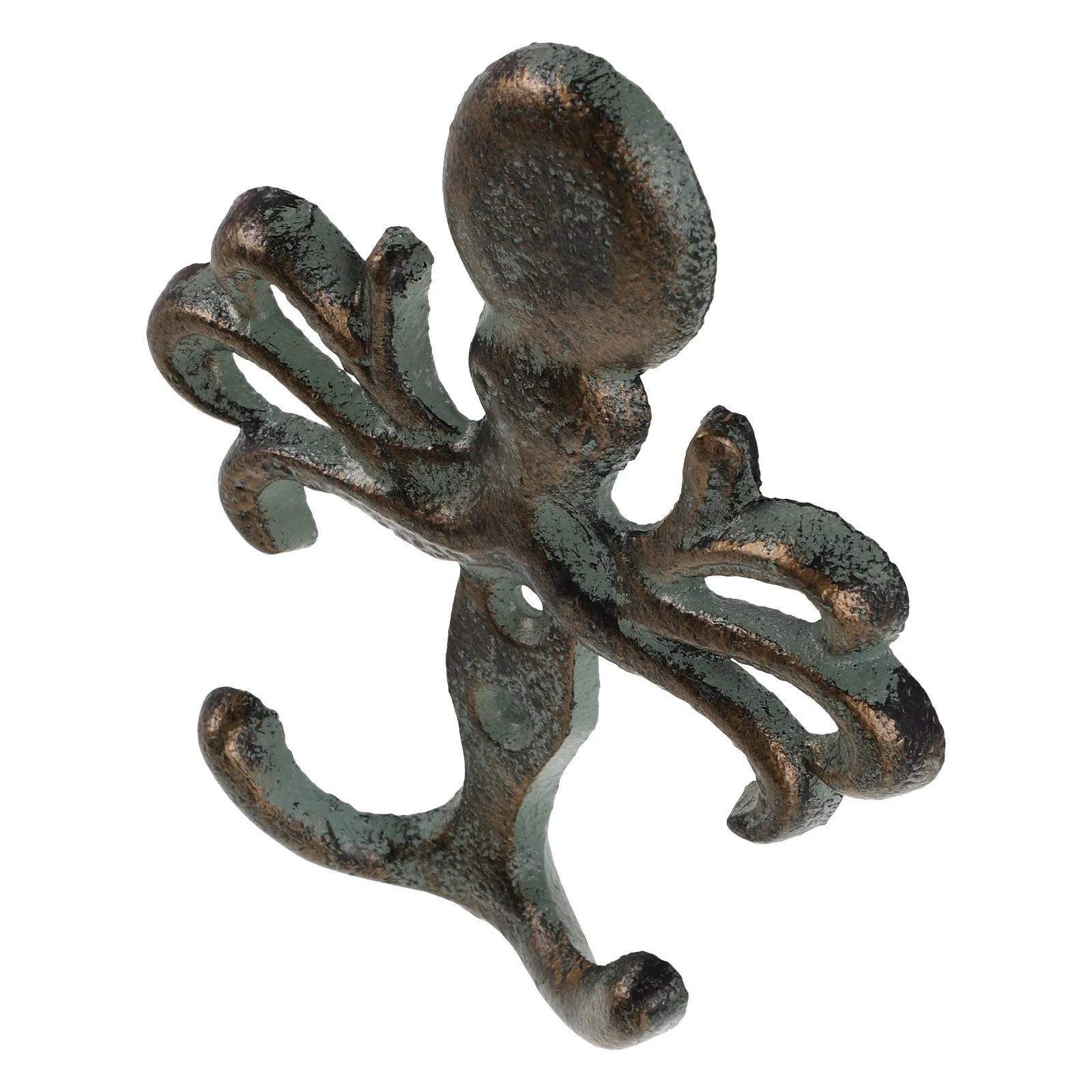 Cast Hook Decorative Holder For Wall Hook For Bags Decor Octopus Nautical Hanger Bathroom Kitchen