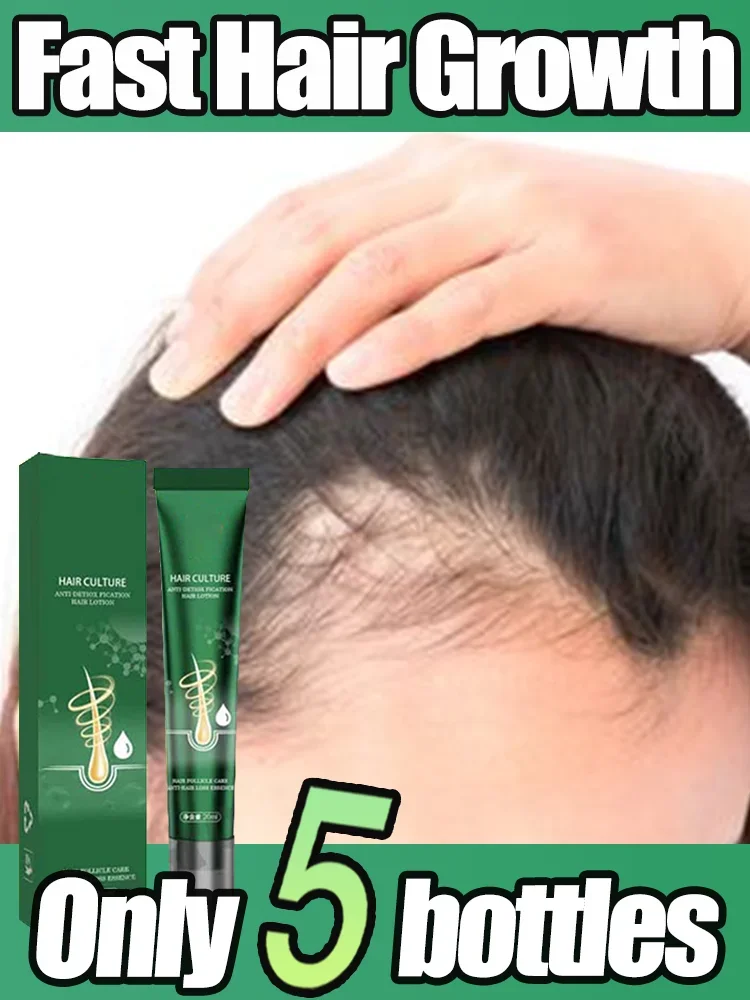 Biotin Fast Hair Growth Oil aHair Regrowth Serum aHair Thinning Treatment aHair Growth Liquid for Women Men 2024