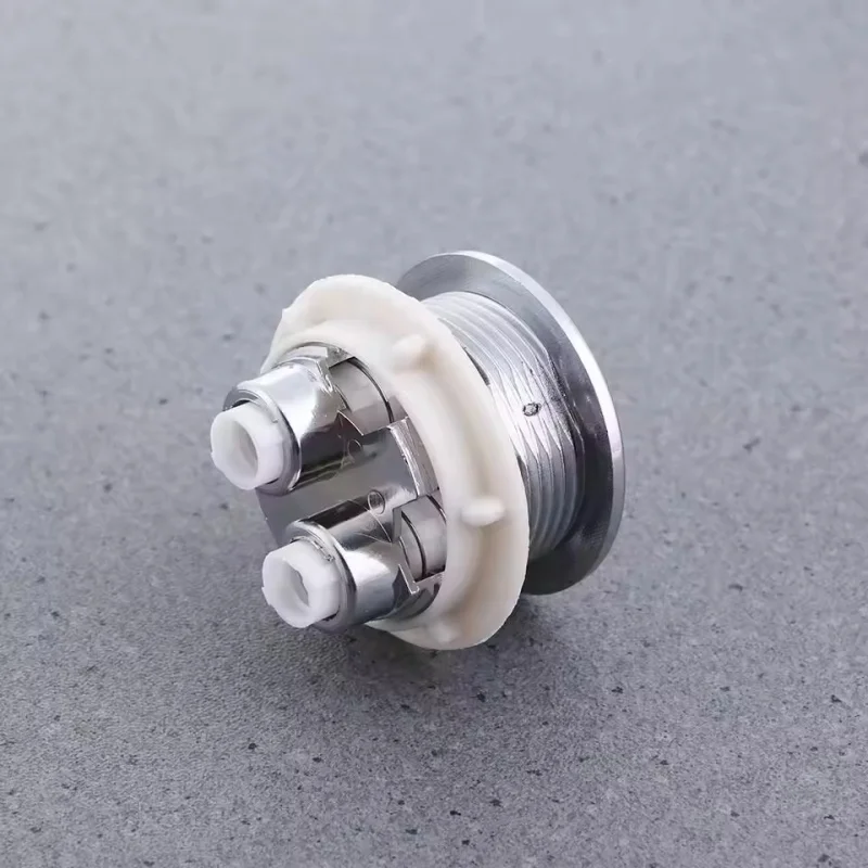 Dual Push Flushing Bathroom Fixture Universal with Thread Accessory Fittings Tank Button Dual Flush Valev Buttons Toilet Button