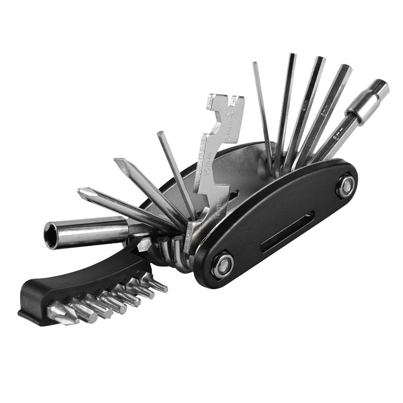 

Mini Emergency Bicycle Repair Tools Set Tire Wrench Multifunctional Repair Tool Kit Mountain Bike Accessories multitool